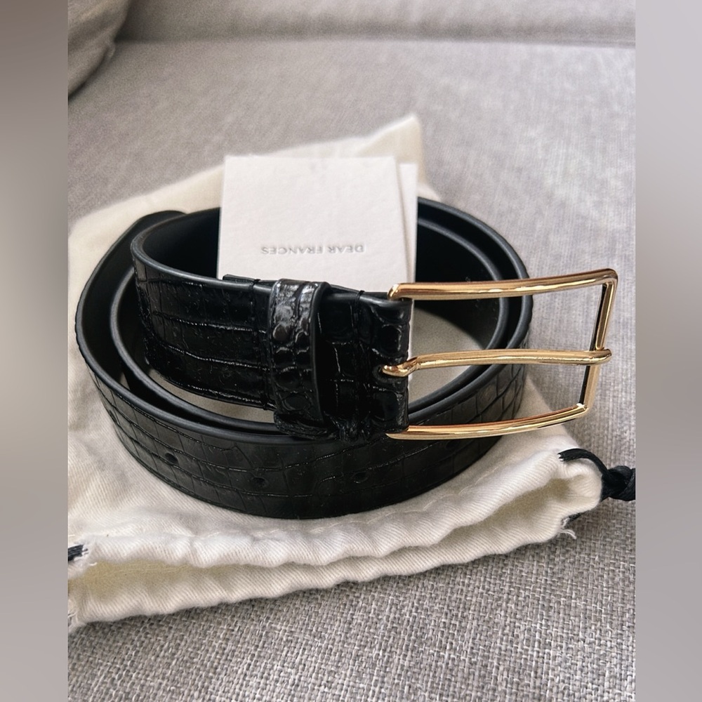 DEAR FRANCES Alessio Belt, Croco - Picture 7 of 8